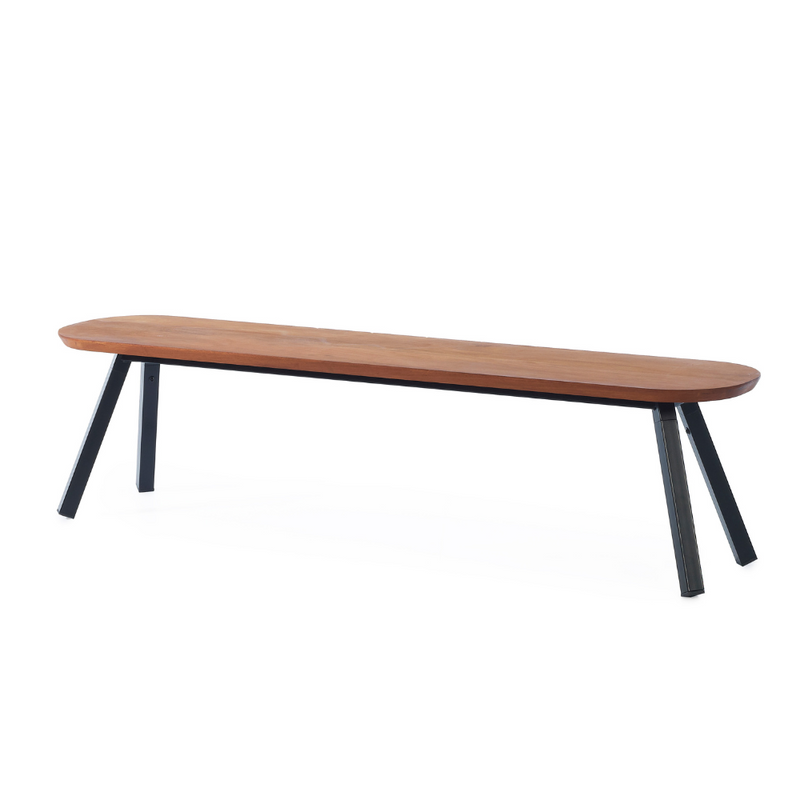 RS BARCELONA - You and Me Iroko Wood Bench Collection